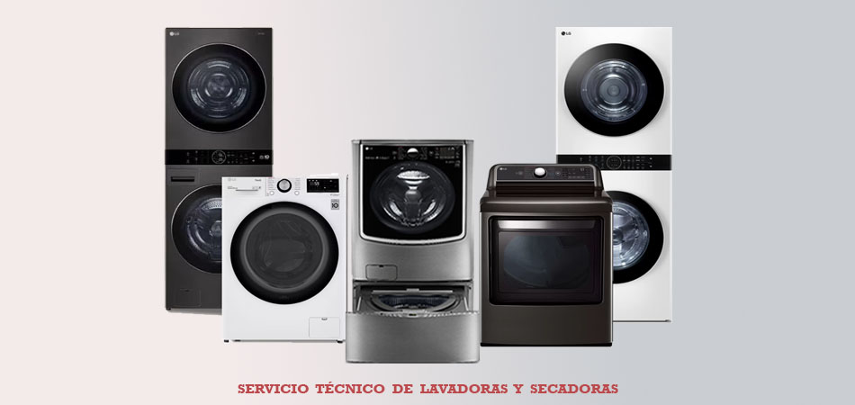 REPARACIÓN DE LAVADORAS LG CDMX